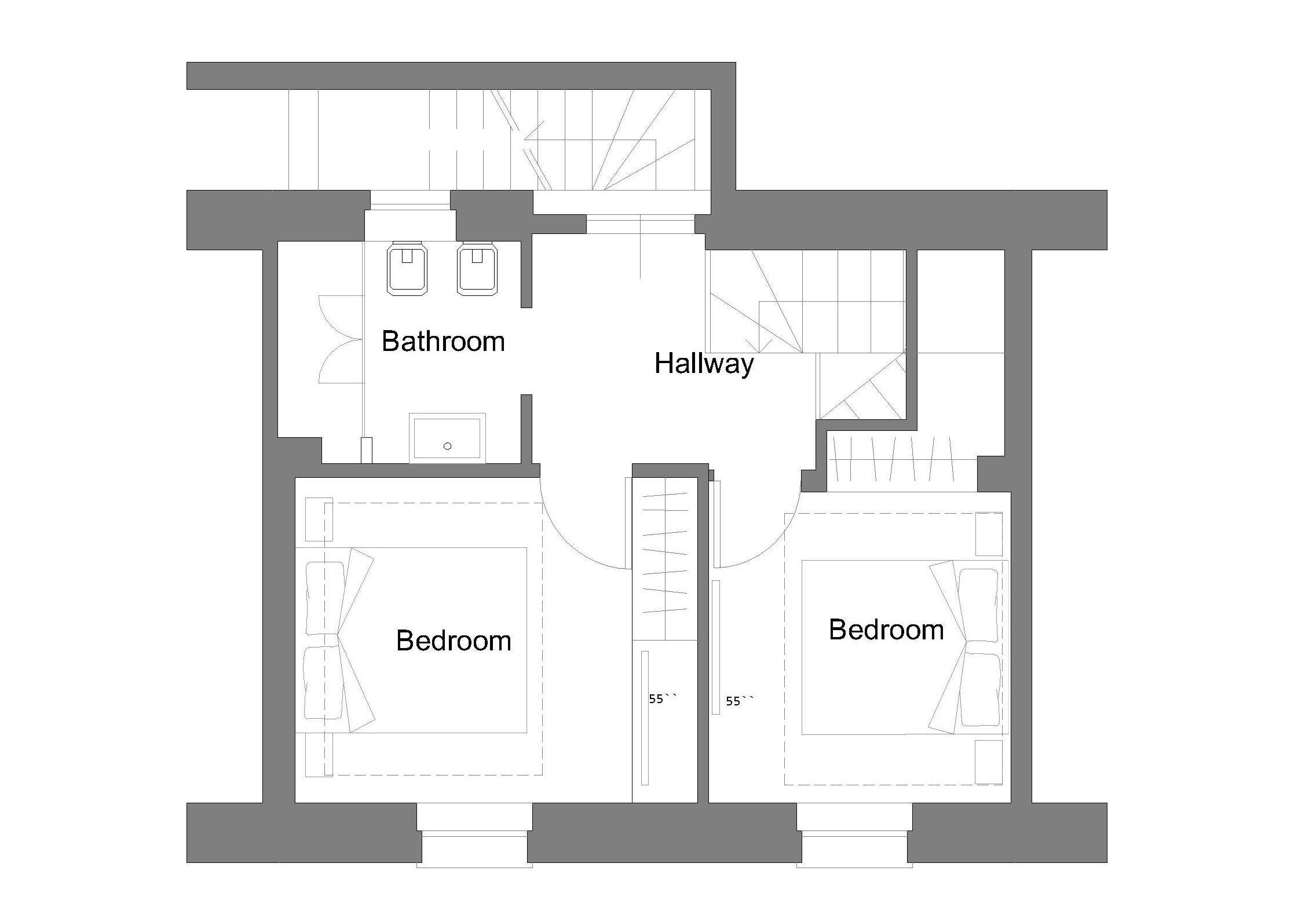 via Cavour 41 - Ground Floor - Floor Plan